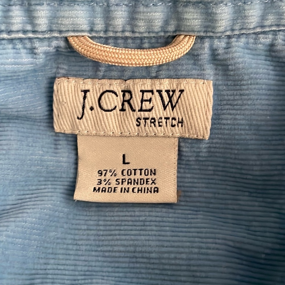 J. Crew stretch corduroy button-down
